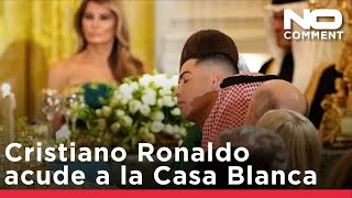 Cristiano Ronaldo acude a la cena en la Casa Blanca de Trump y del príncipe heredero saudí