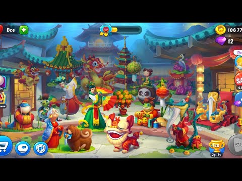 Fishdom : Lunar New Year Aquarium - Thematic Decorations