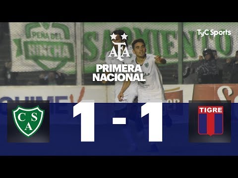Sarmiento (J) 1 VS. Tigre 1 | Fecha 10 | Primera Nacional 2019/2020