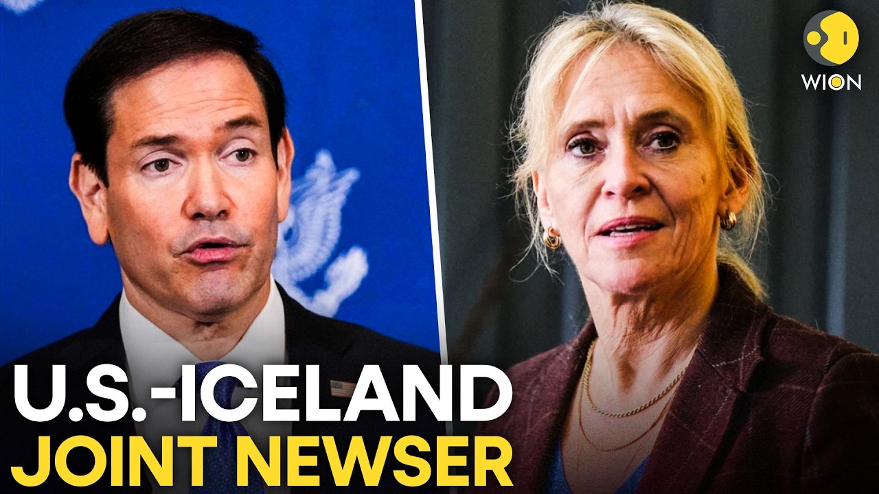 LIVE: BIG Announcement by US Secry of State Marco Rubio & Iceland's FM Gunnarsdóttir | WION LIVE