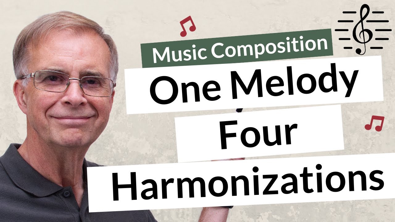 Adding Chords to a Melody in 4 Different Ways - Music Composition