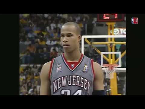 2002 06 07 NBA Finals Game 2 New Jersey Nets @ LA Lakers Kobe Bryant Shaquille O'Neal Jason Kidd