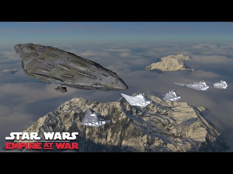 Viscount VS Imperial Star Destroyer - Star Wars : Empire at War Remake Mod 5.1