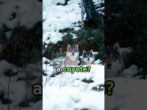 Difference Between Wolf and Coyote? 😳