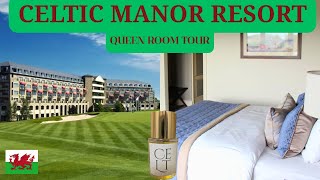 Rundgang durch das Queen-Zimmer im Celtic Manor | Einblick in das Luxusresort in