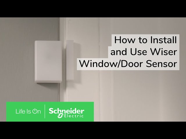schneider electric Anturi wiser ovi-/ikkunatunnistin
