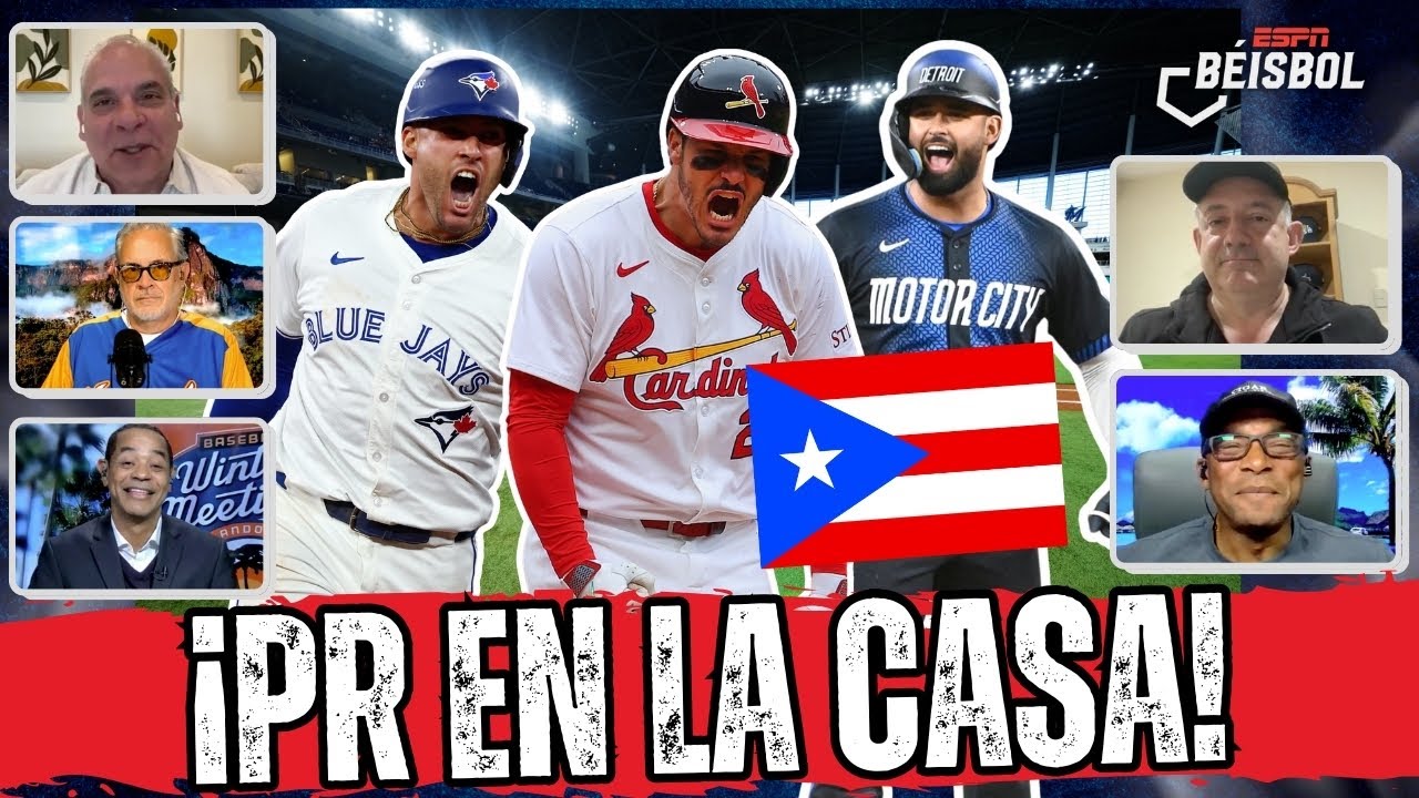 CUIDADO CON PUERTO RICO en el CLÁSIO MUNDIAL DE BEISBOL, está armando un EQUIPAZO | ESPN Beisbol