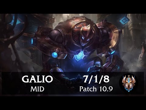 Galio Mid vs Fizz | Pinoy Challenger Replay Patch 10.9
