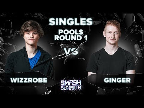 Wizzrobe vs Ginger - Melee Singles: Pools Round 1 - Smash Summit 8