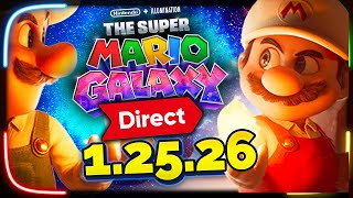 Fire Luigi?!?! A Mario Galaxy Movie Direct is Coming SUNDAY!!!