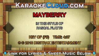 Rascal Flatts - Mayberry (Backing Track)