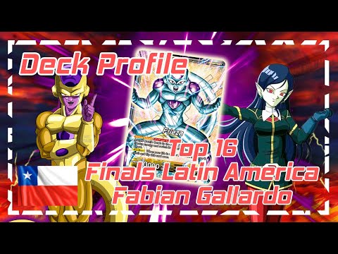 DBS CG Top 16 Finals Latin América Frieza BT1 (Fabian Gallardo)