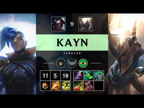 Kayn Jungle vs Pantheon - BR Challenger Patch 25.13