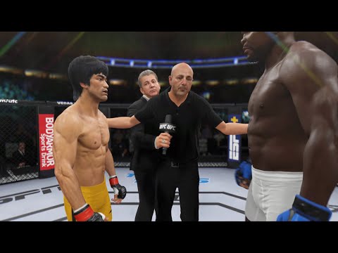 Bruce Lee vs. Bob Sapp - EA Sports UFC 4 - Epic Fight 🔥🐲