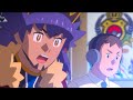 Leon And Raihan Shocked To See Ash Lucario Aura Bond Evolve Mega Aura Sphere Pokemon
