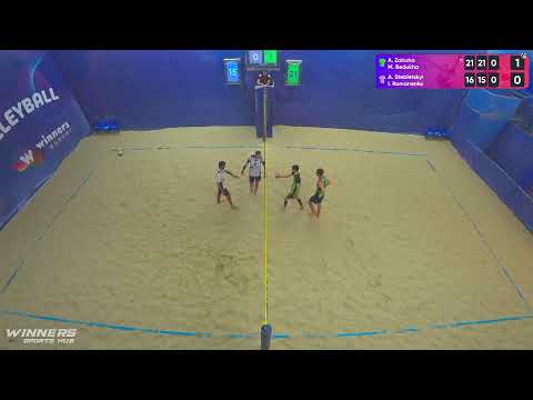 16:20 A.Zabuha / M.Bedukha - A.Stebletskyi / I.Romanenko | Winners Beach Volleyball