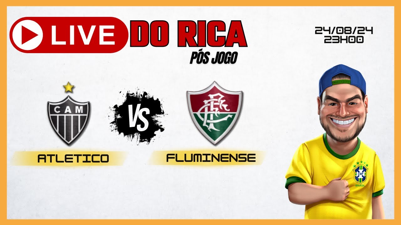 Live pós jogo - Galo x Flu