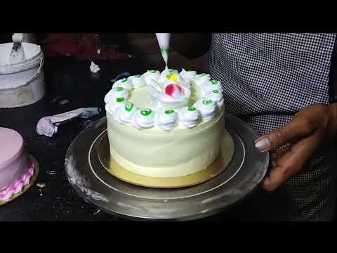 simple design making cake #bakery#cake#shrimaancake