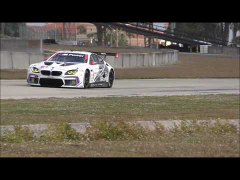 GTLM BMW M6 Testing at Sebring