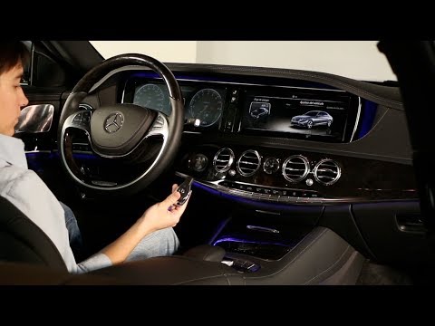 Mercedes-Benz Clase S. Modelo 2014. Versión de batalla larga. Interior