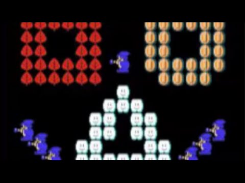 Kamek's Blockade of Pain (Hard) by Bourgyman - Super Mario Maker - No Commentary 1AC