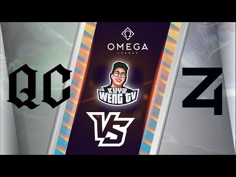 🟢[LIVE] Quincy Crew vs 4 Zoomers (BO3) Upper Bracket Finals | OMEGA League AM Divine Division