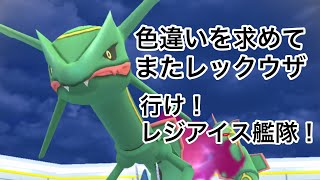 レックウザ色違いを求めて【ポケモンGO】