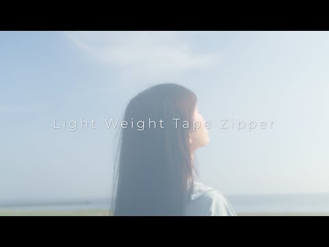 【YKK OFFICIAL】Light Weight Tape Zipper (Lightweight vol.2)