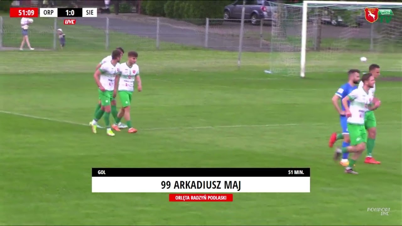 WIDEO: Orlęta Radzyń Podlaski - Sokół Sieniawa 1-2 [BRAMKI]
