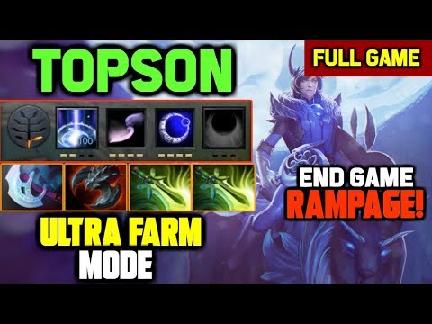 No Wraith Band for Luna, Topson Madness Rush Full Attack Speed Build Luna full gameplay