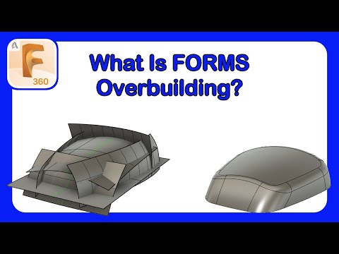Fusion 360 Forms Mastery  Part 30 - What Is Over Building Forms? #Fusion360 #Tsplines #Forms