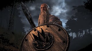 Skyrim Viking mod: Викинг, броня, меч, гриб.