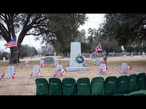 Watch YouTube video titled Vernon Castle commemoration at Greenwood Cemetery