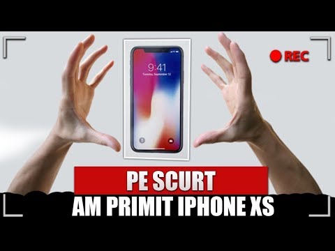 PE SCURT, AM PRIMIT IPHONE XS