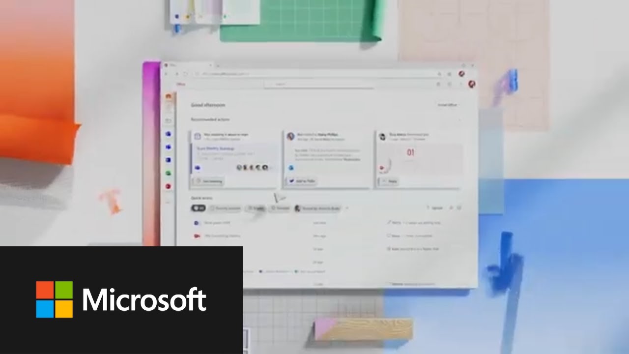 Office: Your place to keep track of and get started with your work - YouTube