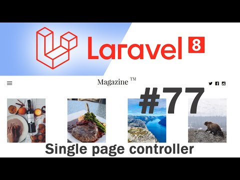 00 Laravel 8 PHP Framework Basics | Intro | Quick programming tutorial