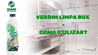 Vídeo de Verdim Limpa Box e Inox Cremoso 300ml