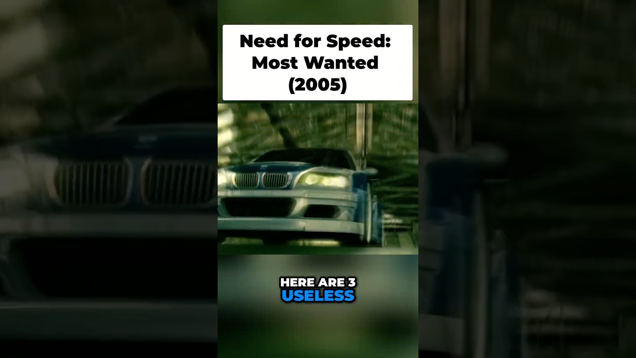 Need For Speed: Most Wanted #nfs #nfsmostwanted #gamingfacts #gaming #shorts