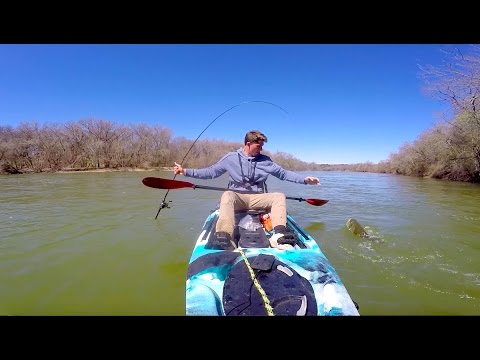Kayak Bass Fishing -- My Biggest Bass (again)