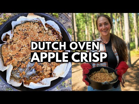 Let's Make DUTCH OVEN APPLE CRISP... because it's FALL!!