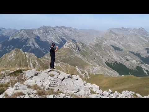 Pogled sa vrha Plani - Lukanje čelo (2049 mnv)