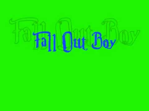 Sugar We're Going Down (acoustic) -Fall Out Boy