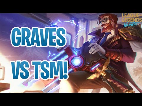 POV DE GRAVES JUNGLE VS A PT FULL DA TSM! - WILD RIFT