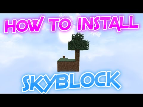 HOW TO INSTALL SKYBLOCK | Minecraft Java Editon 1.17 |