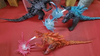 UNBOXING THE NECA GODZILLA IN DINOSAUR WAR