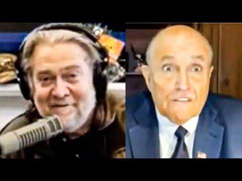 Steve Bannon Humiliates Shocked Rudy Giuliani During Interview