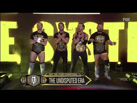 Undisputed Era entrance 08 01 2020