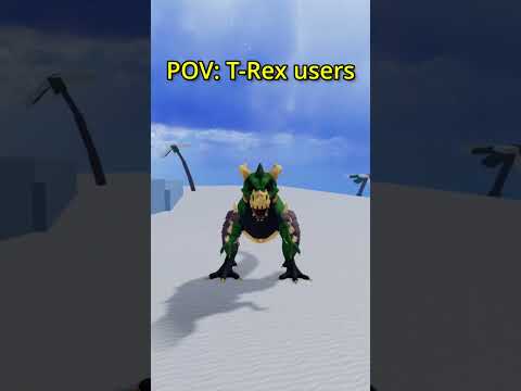 POV: T-Rex users be Like...🫢 Blox fruits