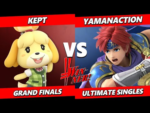 Winner! 21 GRAND FINALS - Kept (Isabelle, Villager) Vs. Yamanaction (Steve, Roy) SSBU Ultimate