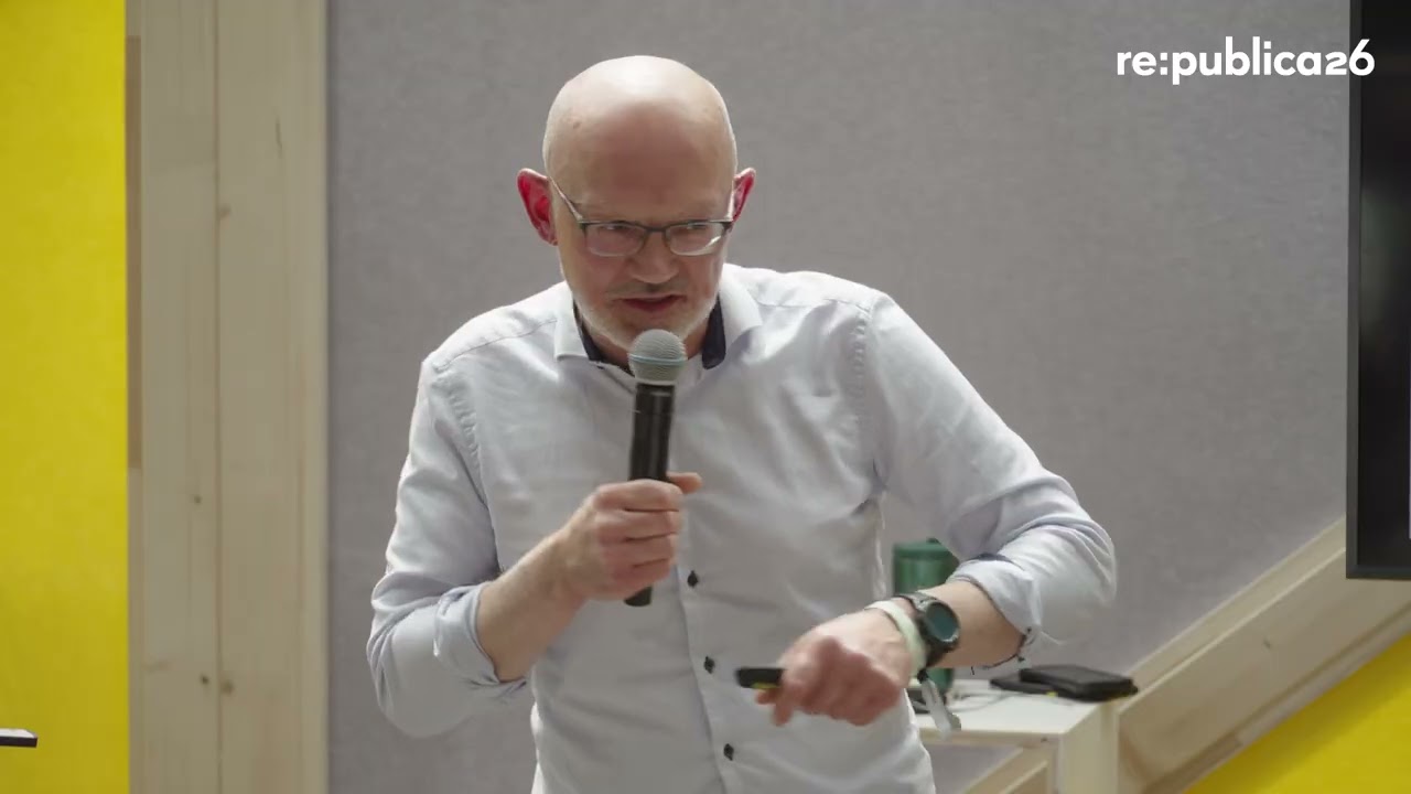 re:publica 26: Mark  Neufurth – Wie souverän ist Open Source wirklich?